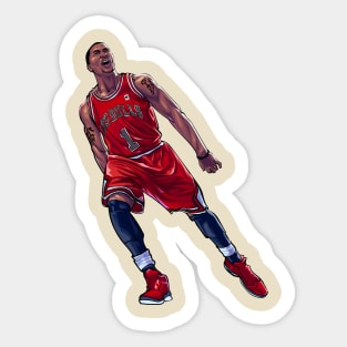 Derrick Rose art Design T-Shirt Hoodie Gift Sticker